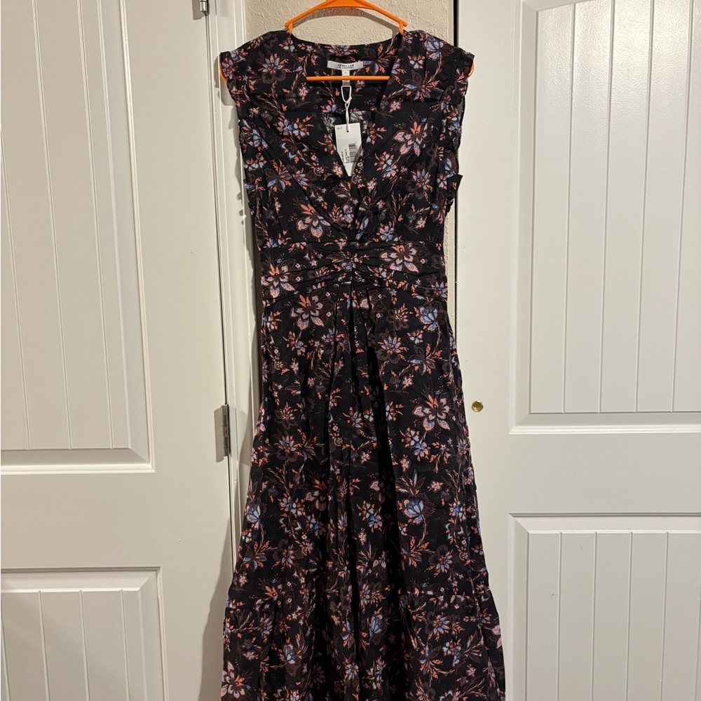 Derek Lam Black Floral Maxi Dress